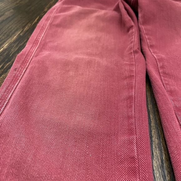 Closed Red Denim Frayed Hem Jeans - Picture 13 of 16